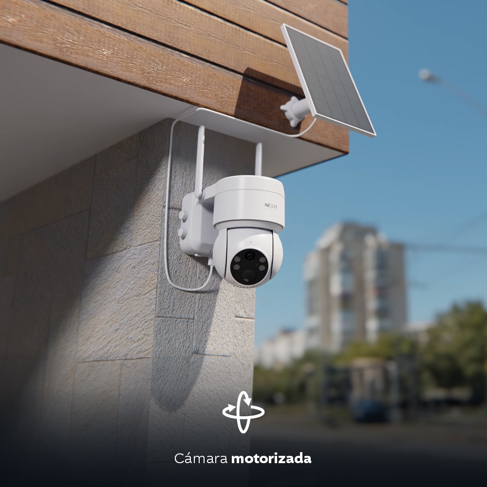 Cámara PTZ 2K Wi-Fi con Panel Solar Nexxt - Imagen 7