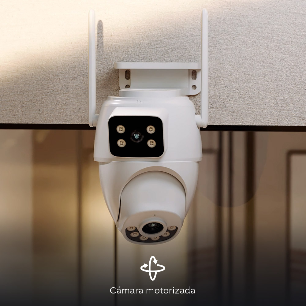 Cámara Smart Doble Lente PTZ Wi-Fi Nexxt - Imagen 4