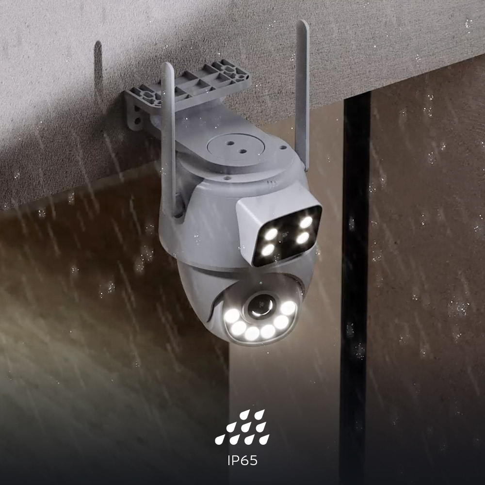 Cámara Smart Doble Lente PTZ Wi-Fi Nexxt - Imagen 5