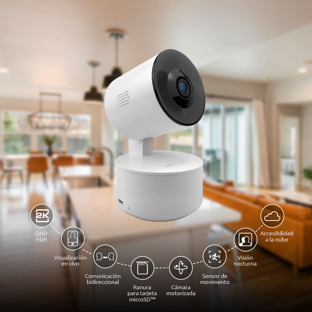 Cámara Wi-Fi Motorizada para Interior Nexxt - Imagen 3