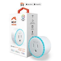 Enchufe inteligente Wi-Fi Nexxt con luz RGB