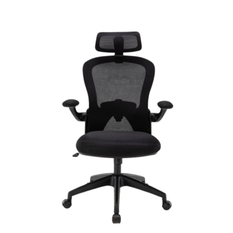 Silla Ejecutiva Brazos Abatibles Mesh NOVA Negra VektorTech