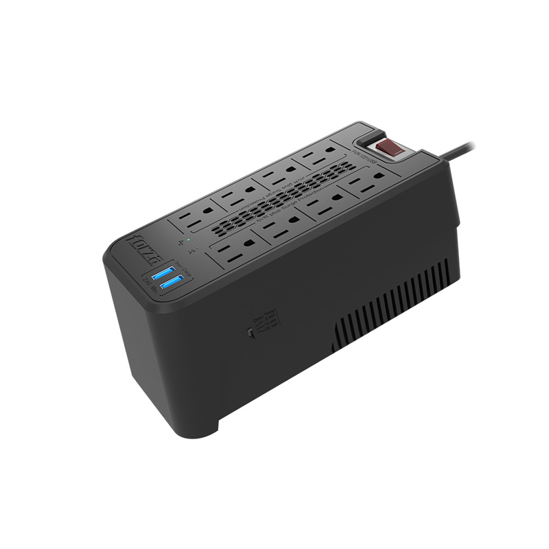 Regulador de voltaje 1200VA/600W FVR-1221USB Forza - Imagen 4