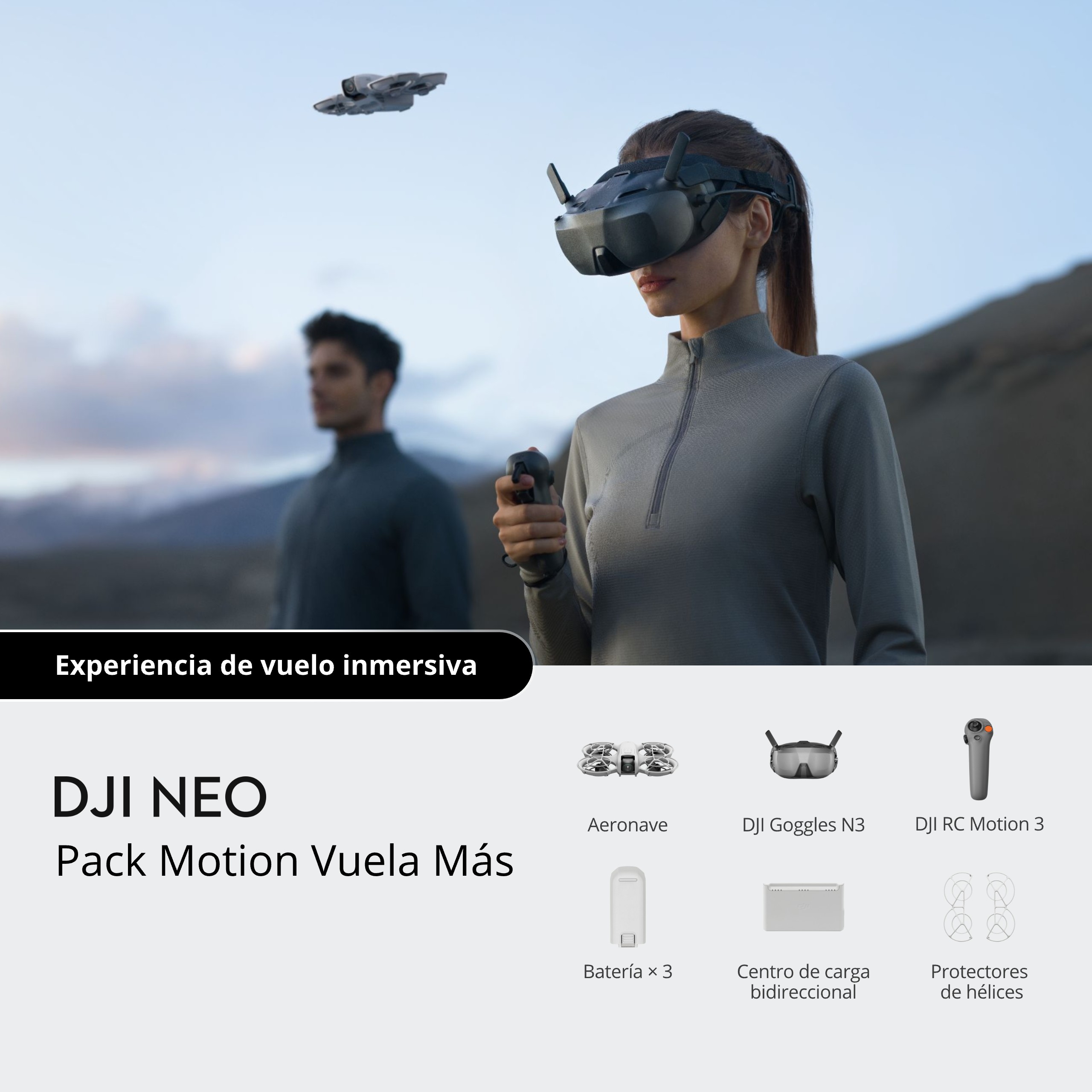 Dron Neo Motion Fly More Combo DJI - Imagen 9