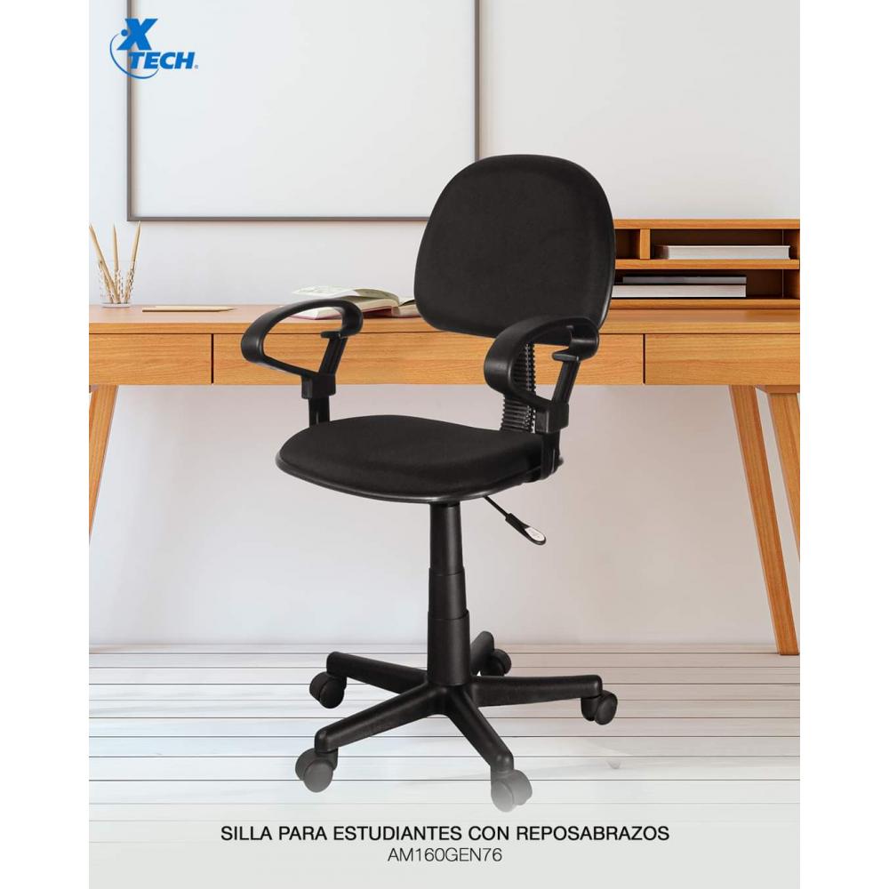 Silla para Estudiantes y Ejecutiva Negro Xtech - Imagen 4