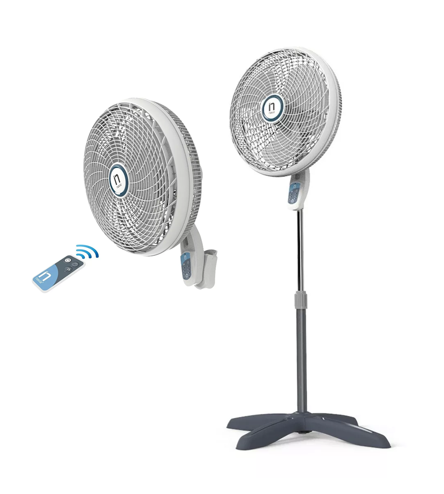 Ventilador de Pared y Pedestal 18" 2 en 1 Navia