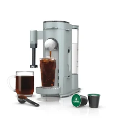 Cafetera Personal Capsulas y Café Molido Pods & Grounds Azul Ninja