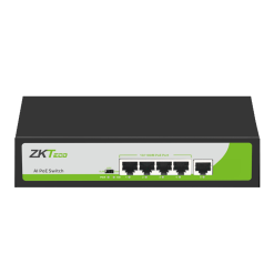 Switch POE de 4 Puertos 10/100Mbps PE041-55-C ZKTeco