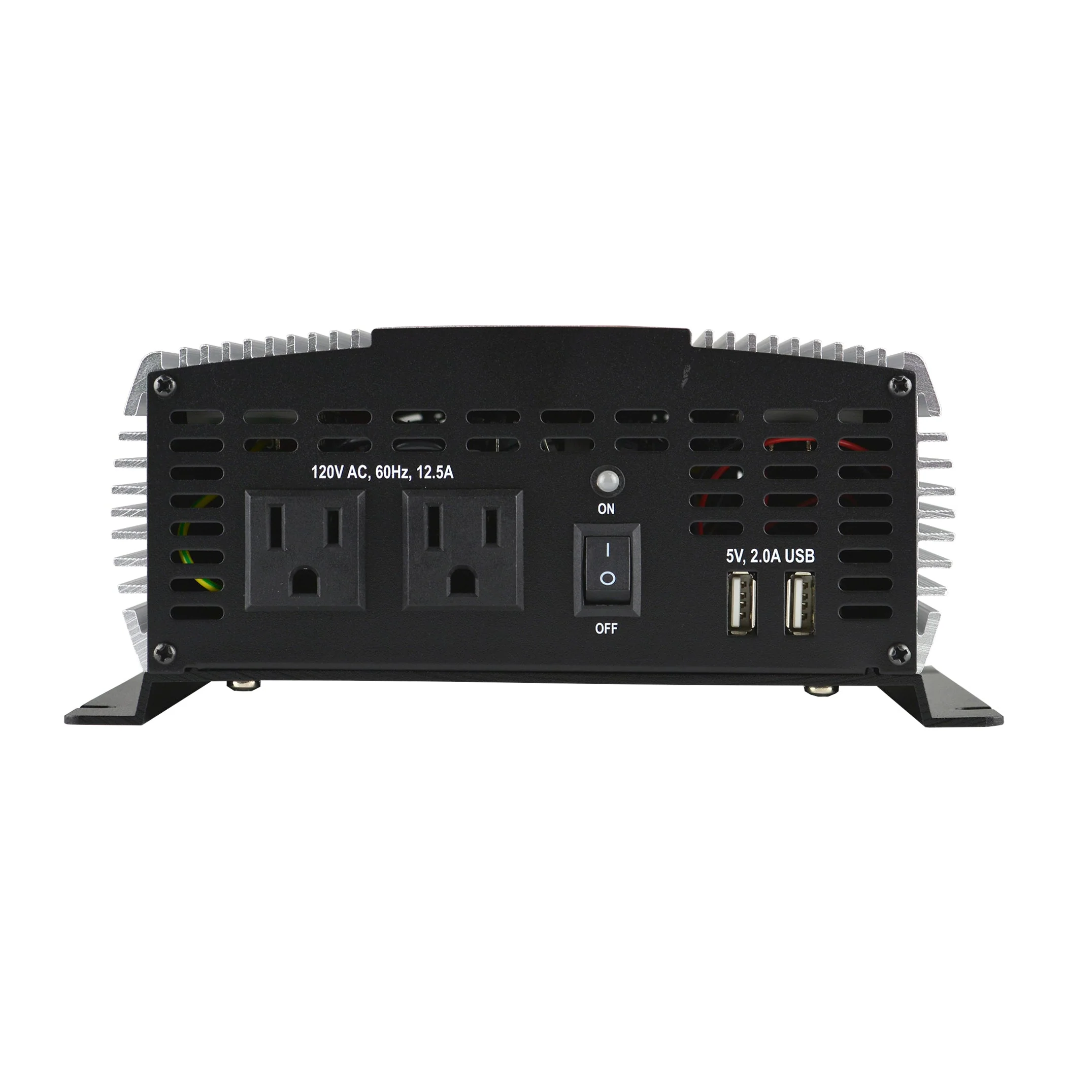 Inversor de Corriente 1500W 12V CC a 110V CA Pipemans - Imagen 4