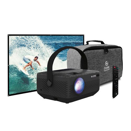 Proyector Portátil LCD con Imagen HD Core Innovations y pantalla de 100" - Imagen 2