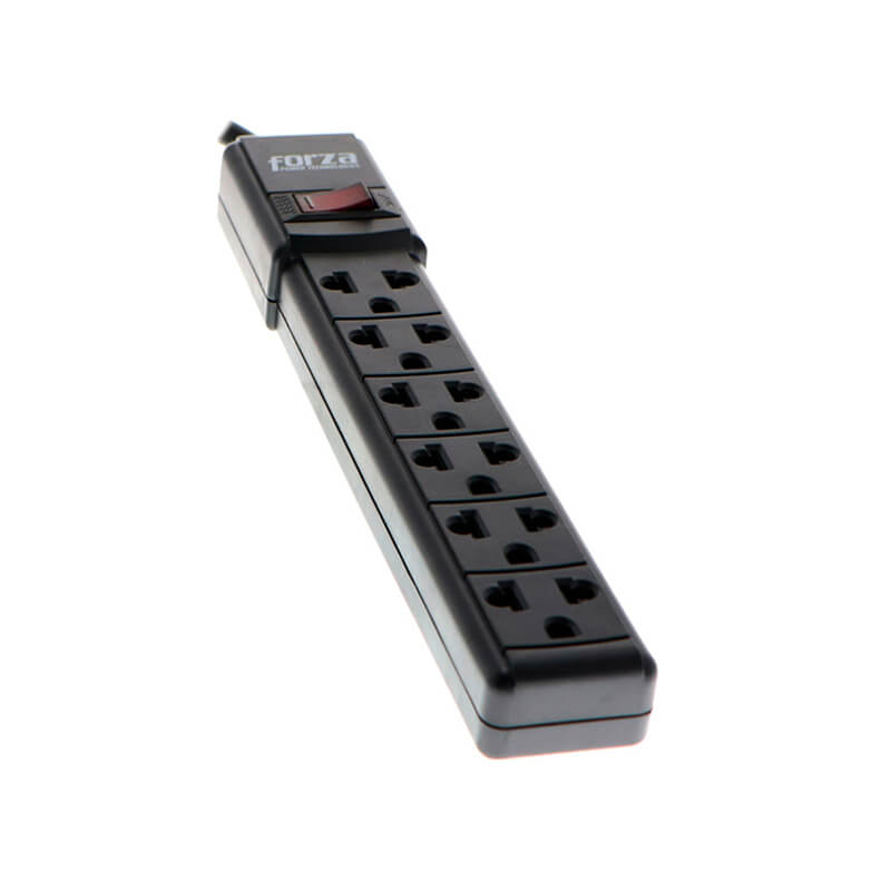 Regleta 6 Tomas 2200W 120V 240V Forza