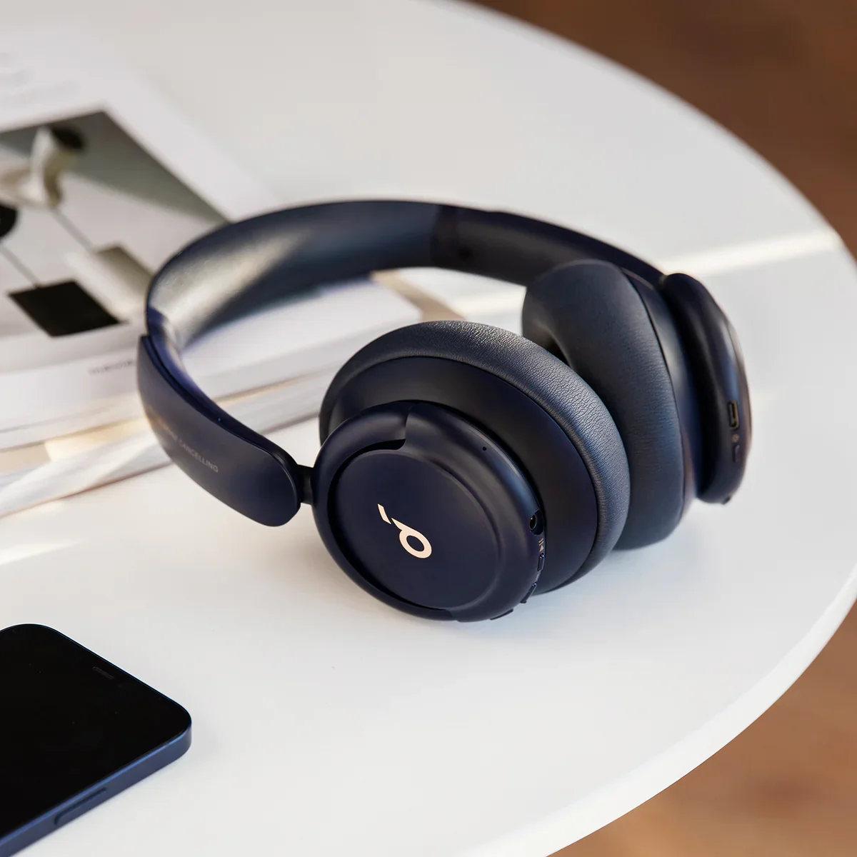 Audífonos Bluetooth ANC Life Q30 Azul Anker Soundcore - Imagen 4