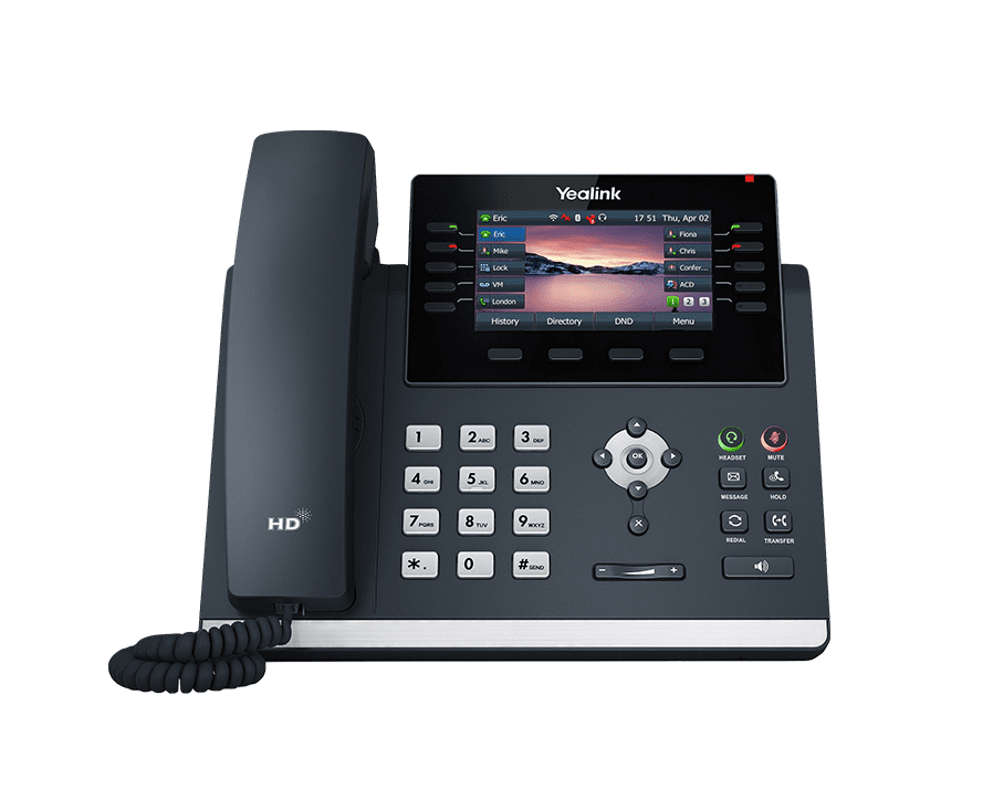 Teléfono IP de Escritorio 16 Cuentas SIP-T46U-T Yealink - Imagen 5