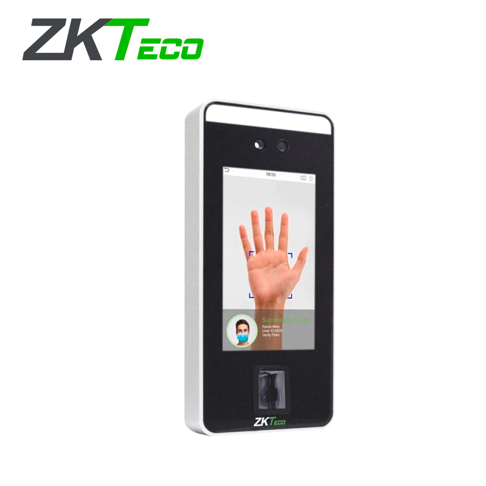 Control de Acceso con Reconocimiento Facial y Palmas SpeedFace-V5L/P ZKTeco - Imagen 2