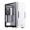 Case Gaming ATX Starker XPG Blanco Vidrio Templado Adata