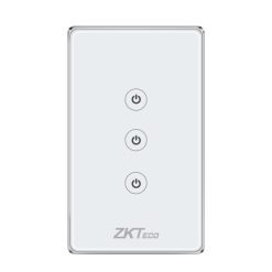 Interruptor de Luz Inteligente Wifi de 3 Botones Wi-Fi ZKTeco