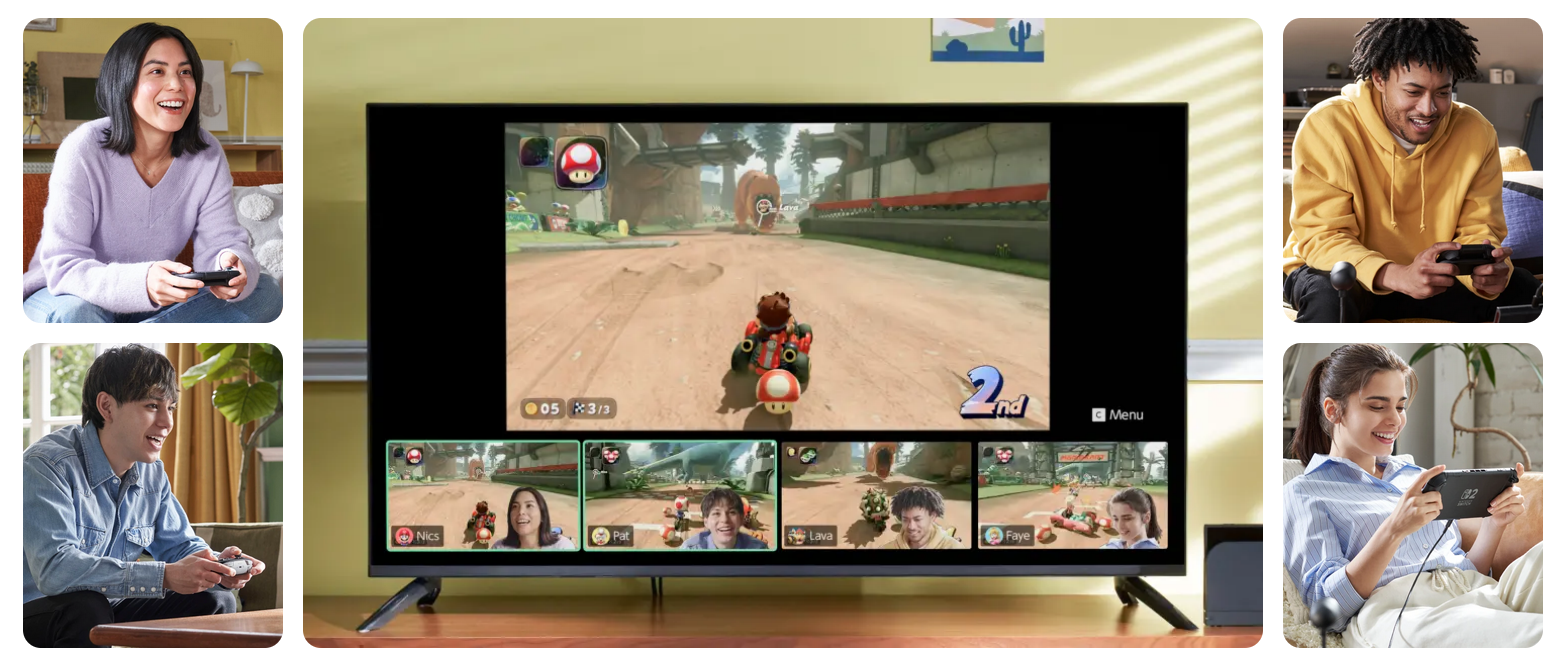 Consola Versión Hong Kong con Mario Kart World Nintendo Switch 2 - Imagen 6