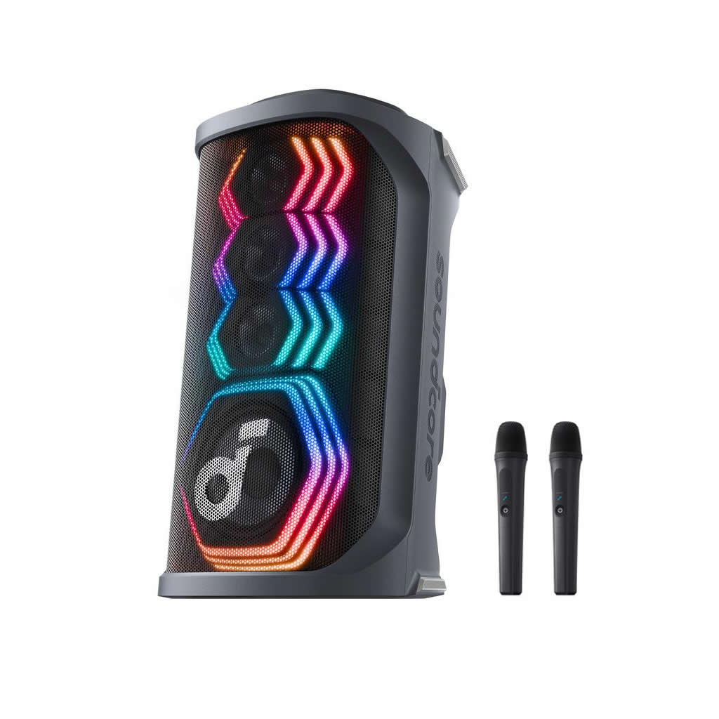 Bocina Wireless 200 W Rave 3S con Micrófonos Soundcore by Anker
