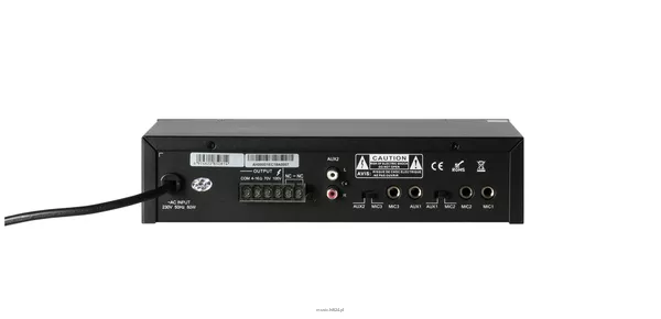 Amplificador y Mixer Digital 60W 3 Mic y 2 Aux T-60M ITC - Imagen 4