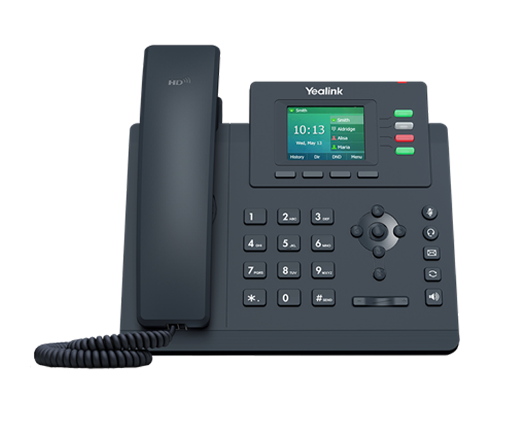 Teléfono IP Básico 4 Líneas HD PoE Pantalla LCD T33P Yealink - Imagen 5
