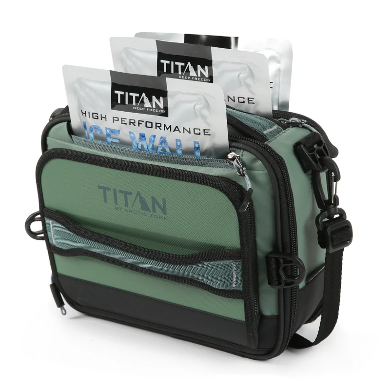 Lonchera con Aislamiento Térmico Expandible Verde Titan - Imagen 3