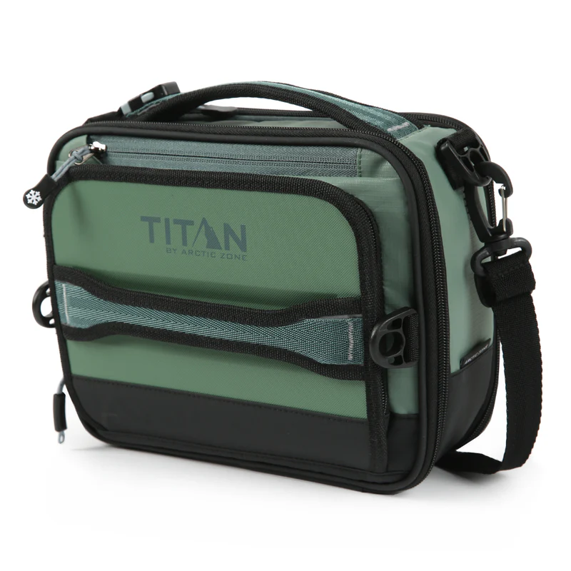 Lonchera con Aislamiento Térmico Expandible Verde Titan - Imagen 7