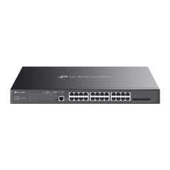 Switch Gigabit Gestionable con 24 Puertos PoE+y L2 de 4 SFP JetStream TP-Link