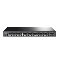 Conmutador administrado JetStream de 48 puertos Gigabit L2+ con 4 ranuras 10GE SFP+ TL-SG3452X Tp-Link
