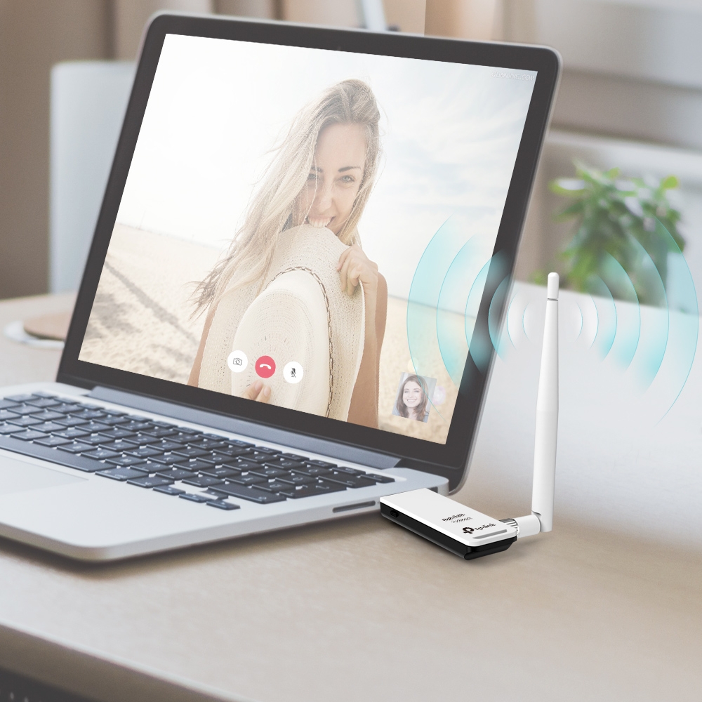 Adaptador USB Inalámbrico de Alta Sensibilidad a 150 Mbps - Imagen 6