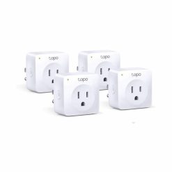 Mini Enchufe Wi-Fi Inteligente de Ahorro Energético Tapo P100 (4-pack) Tp-Link
