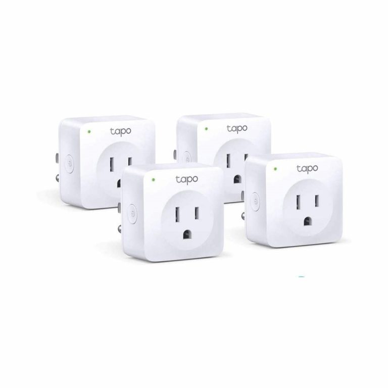 Mini Enchufe Wi-Fi Inteligente de Ahorro Energético Tapo P100 (4-pack) Tp-Link
