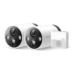 Cámaras de Vigilancia Wi-Fi 2K con Batería Recargable y Detección IA Avanzada C420S2 Tp-Link