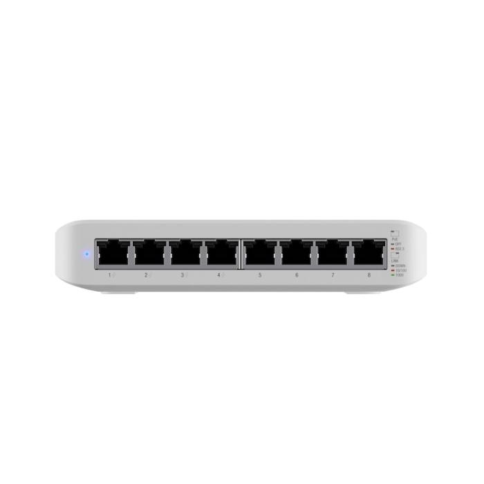 Switch PoE Lite 8 Puertos Administrable 4 GbE PoE+ y 4 GbE 52W UniFi Ubiquiti - Imagen 2