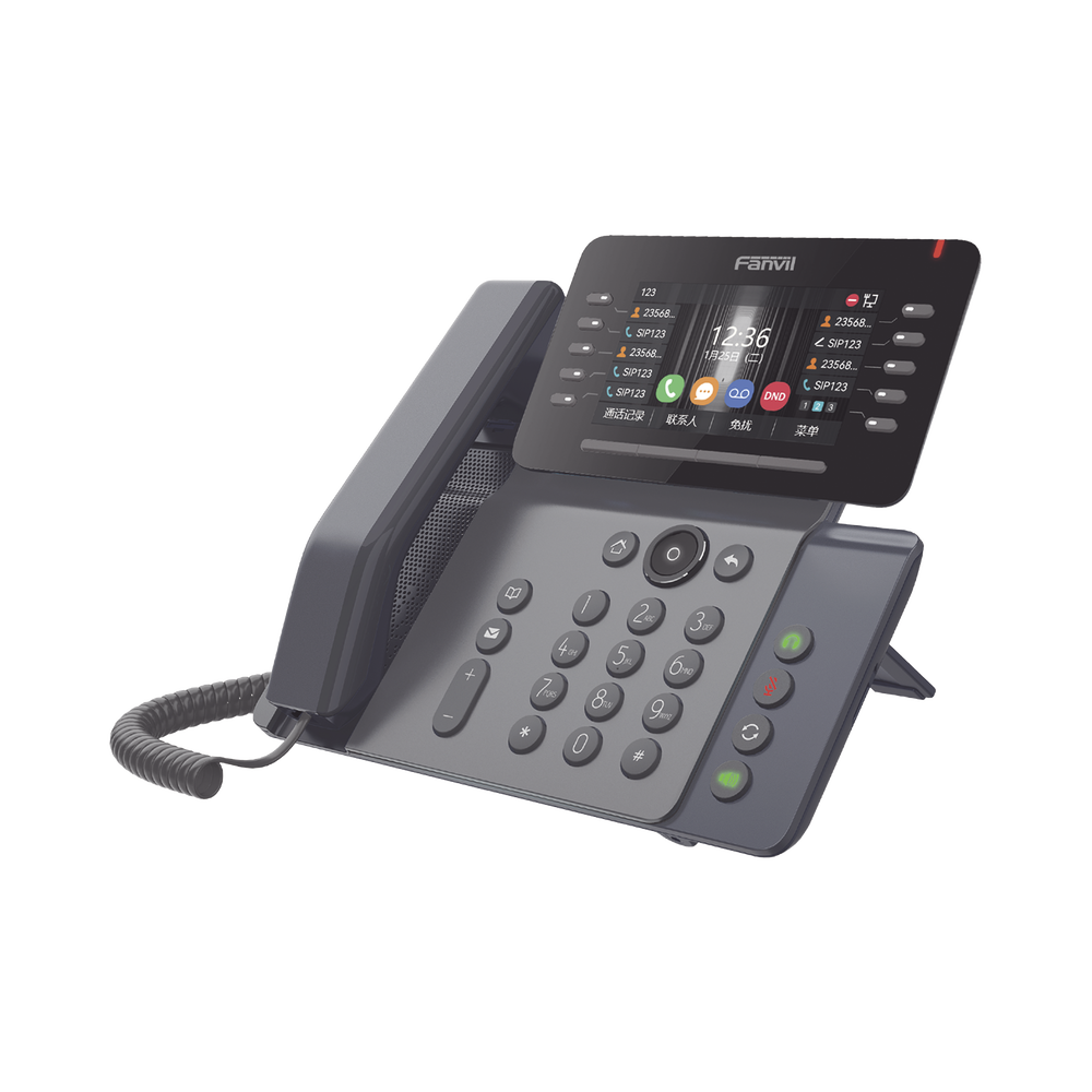 Teléfono IP Ejecutivo Wi-Fi Bluetooth 20 Cuentas V65 Fanvil - Imagen 3