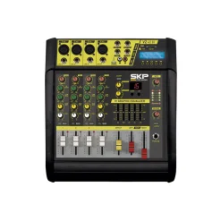 Consola Mixer Amplificador Activa 1600W 4Ch XLR USB VZ-40 II SKP