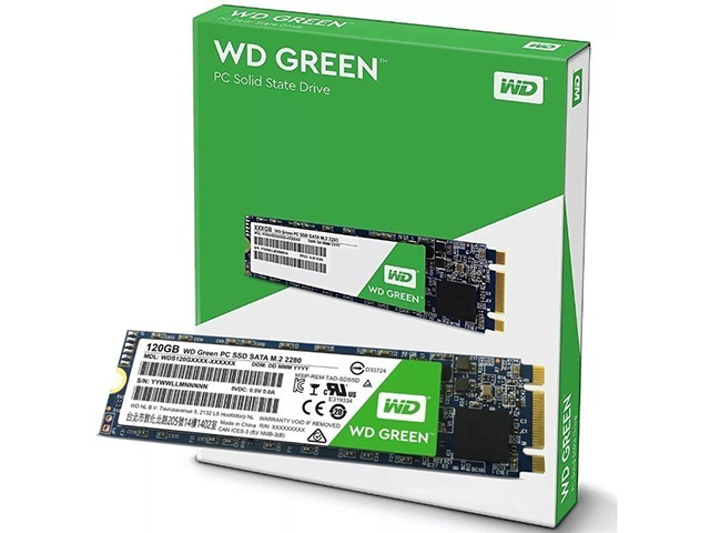 Unidad SSD 120GB M.2 2280 SATA Western Digital Green - Imagen 3