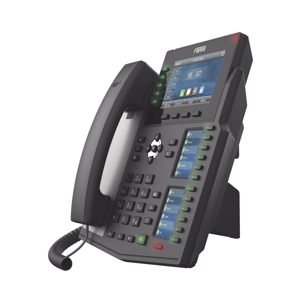 Telefono IP Empresarial Gigabit 20 Líneas X6U Fanvil - Imagen 5