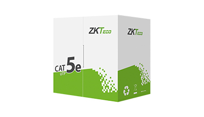 Bobina de Cable UTP Cat 5e 305 Metros Exterior Negro ZKTeco - Imagen 2