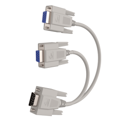 Conector múltiple VGA macho a hembra XTC-325 Xtech