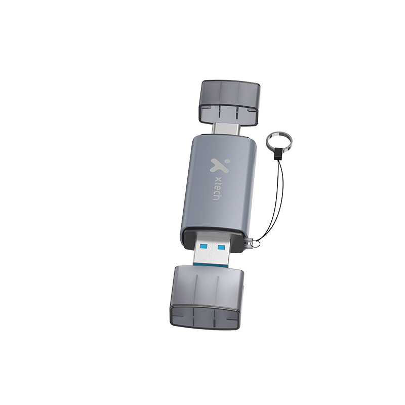 Lector USB de Tarjetas OTG 2 en 1 USB-C y USB 3.0 Xtech - Imagen 6