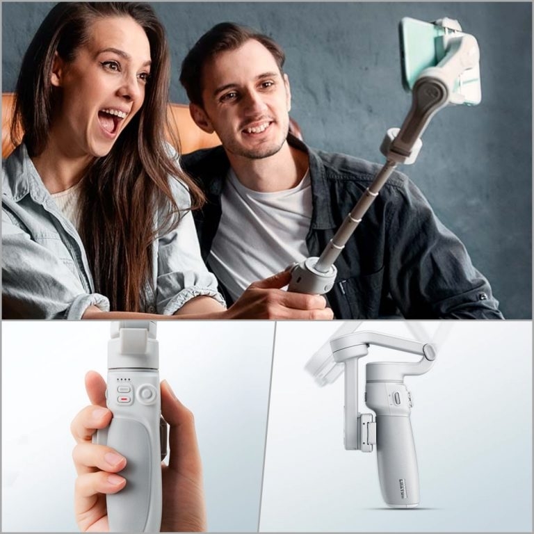 Estabilizador para 3 Ejes Celular Smooth Q4 Combo Zhiyun - Imagen 2