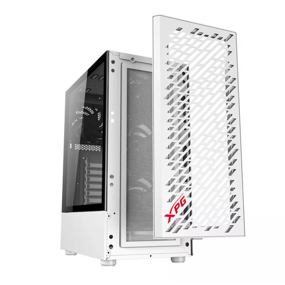 Case Media Torre ATX con Ventana y Vidrio Blanco Valor Air Adata XPG - Imagen 6