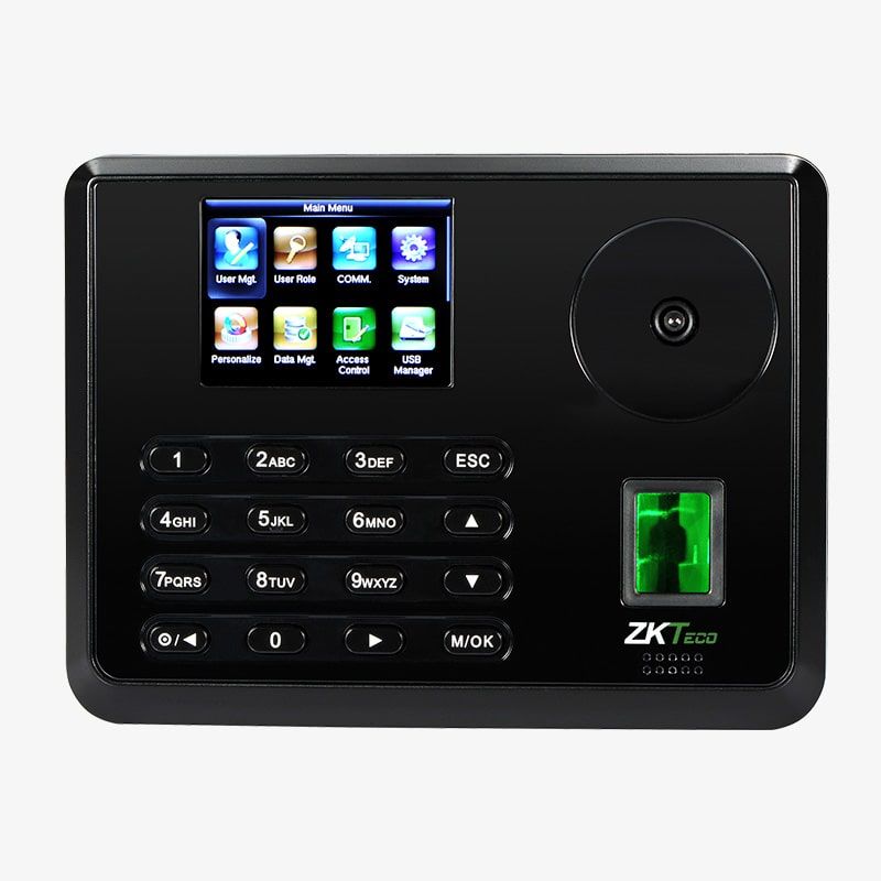 Terminal Biométrica Asistencia y Control de Acceso Palma y Huella Digital P160 ADMS ZKTeco - Imagen 3