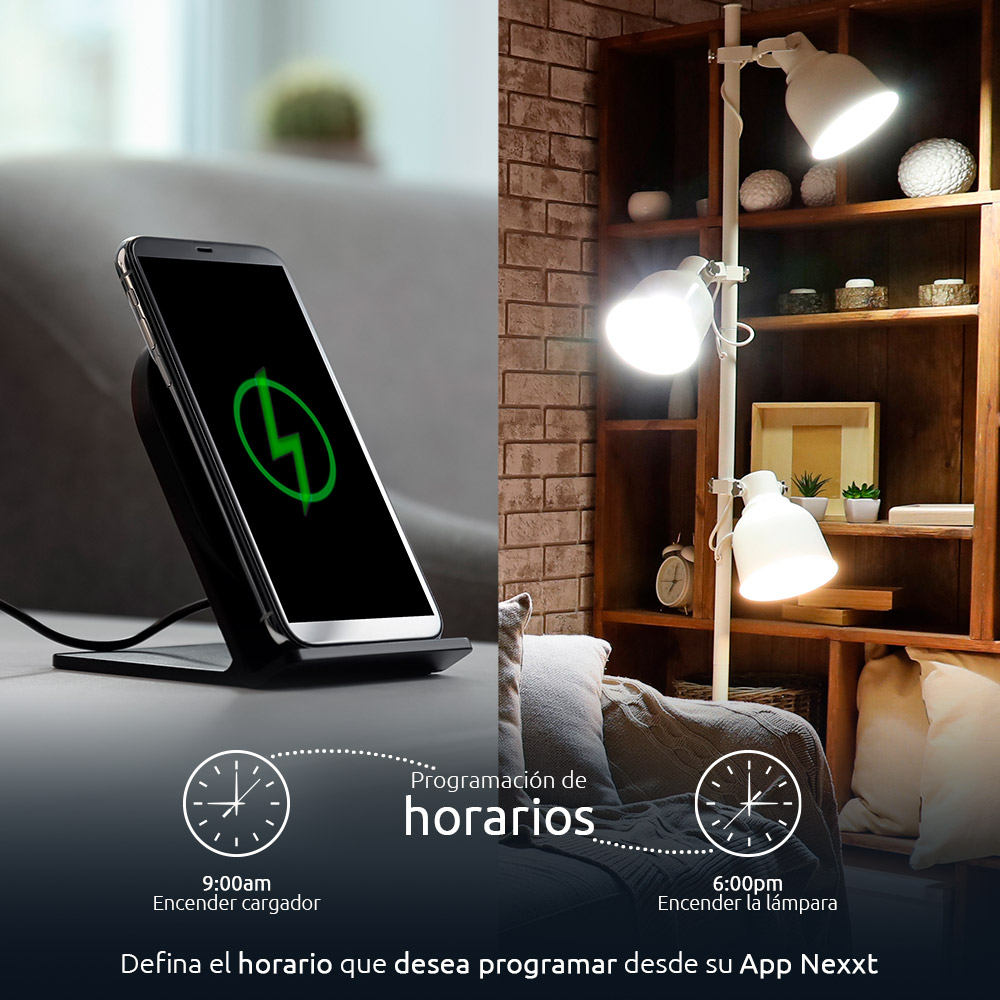 Tomacorriente de Pared Inteligente USB y Wi-Fi Nexxt - Imagen 7