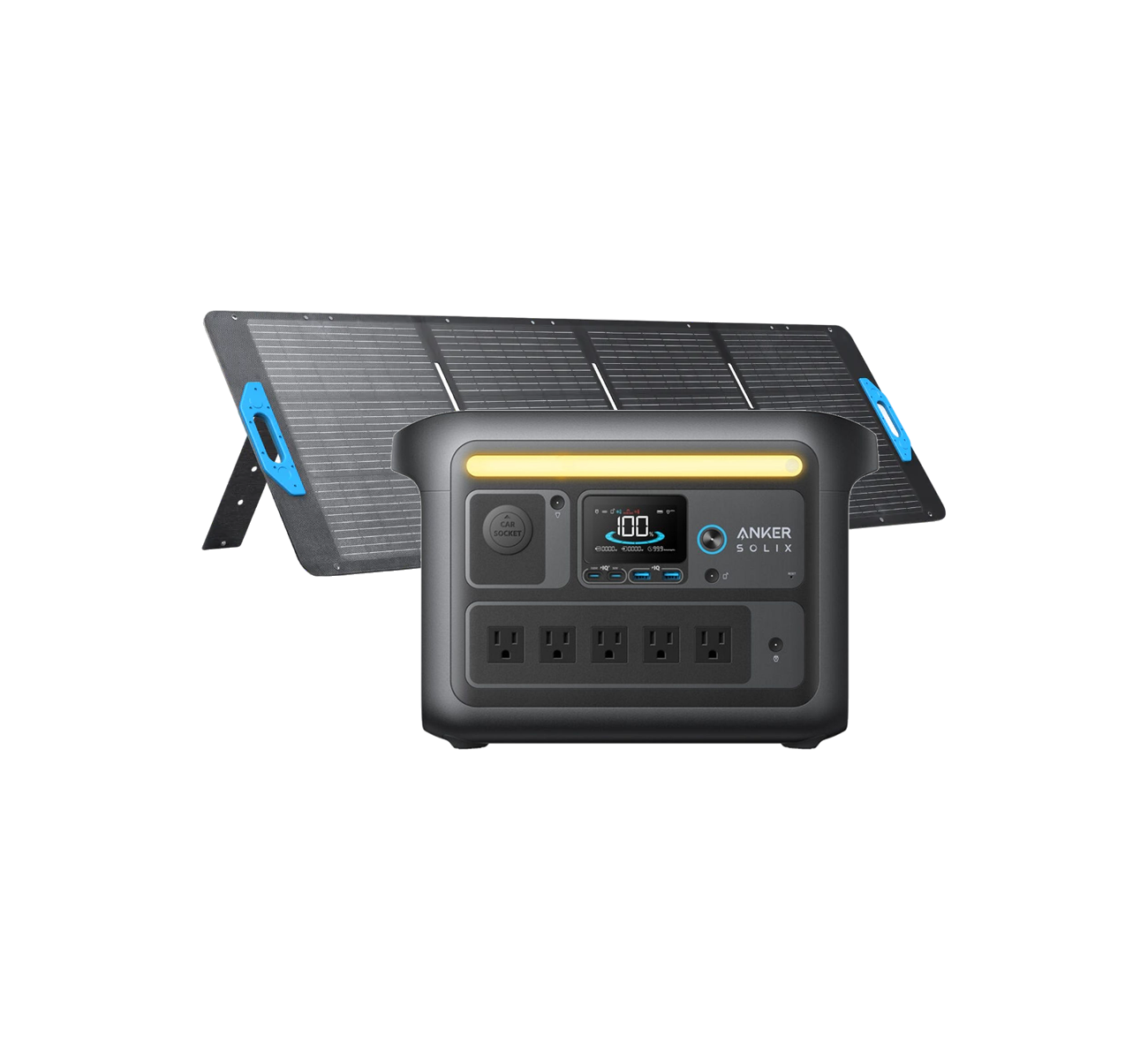 Estación de Energía y Generador Solar 1200W con Panel Solar Solix C800X Anker
