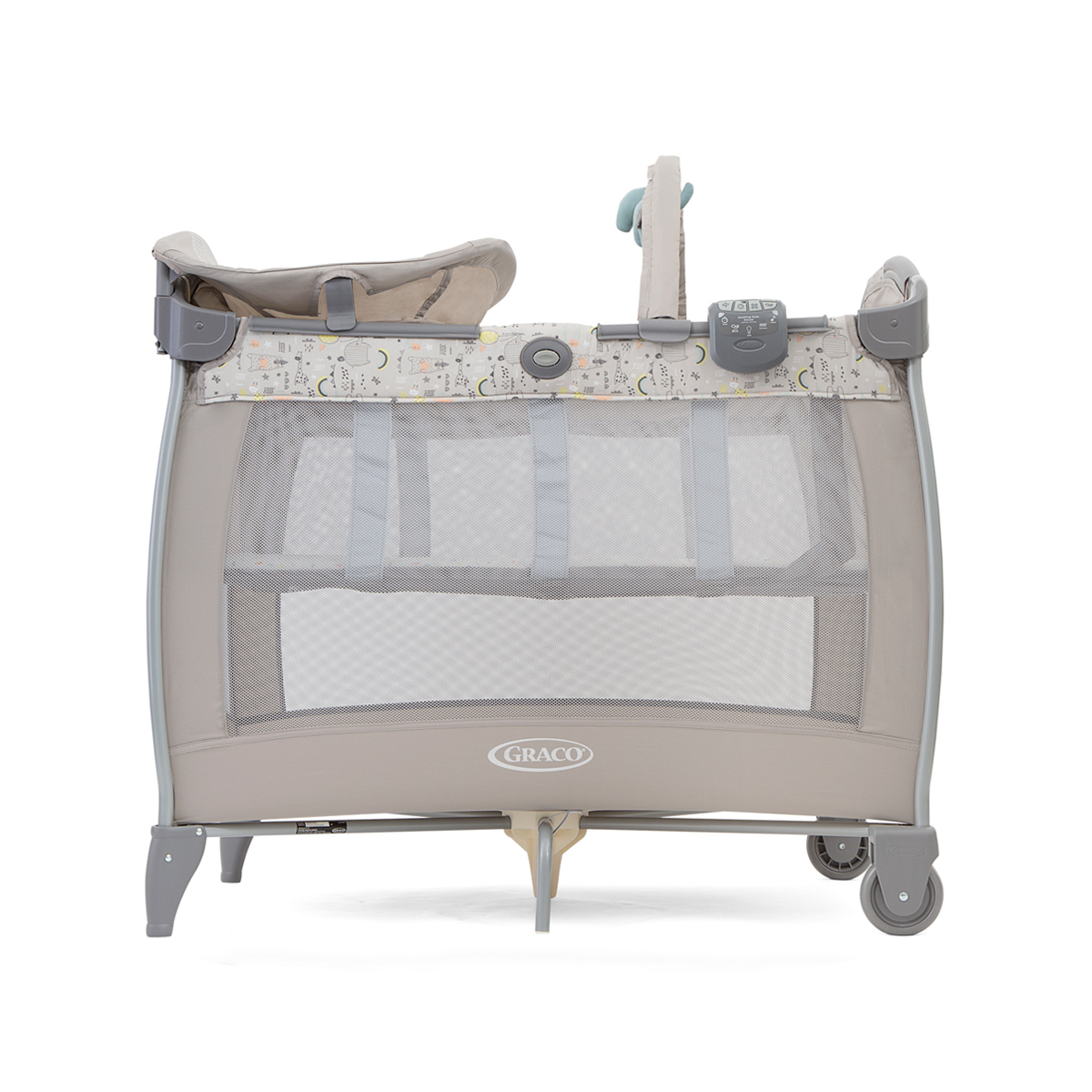 Corral Cuna con Moises y Cambiador Pack N Play Beige Graco - Imagen 2