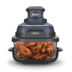 Freidora de Aire Portátil de Vidrio 4 en 1 Ninja Crispi