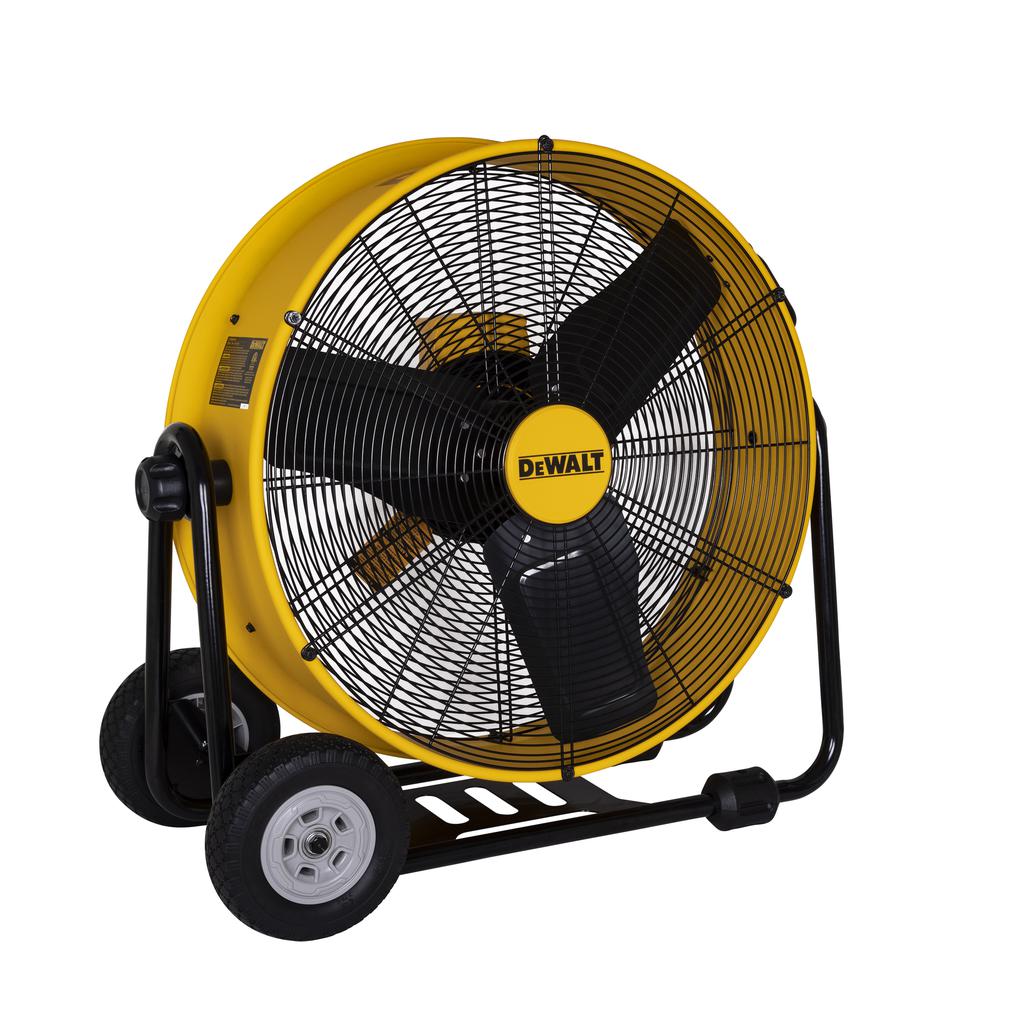 Ventilador de Tambor Industrial 24" de Piso Portátil Alta Velocidad Dewalt - Imagen 2