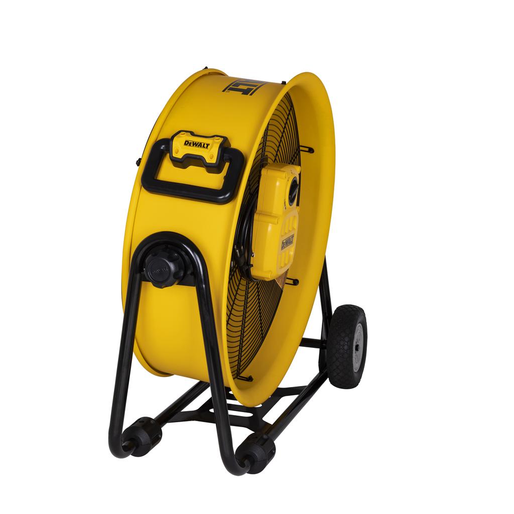 Ventilador de Tambor Industrial 24" de Piso Portátil Alta Velocidad Dewalt - Imagen 4