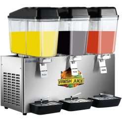 Dispensador de Jugos Enfriador 3 Tanques 48 Litros